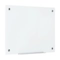 Officesource ViZual Collection Magnetic Glass Dry-Erase Board - 48" x 72" OS1201MGWH